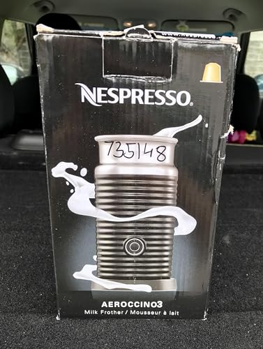 Nestle Nespresso Aeroccino3 3594 Black Milk Frother - My Kitchen Products
