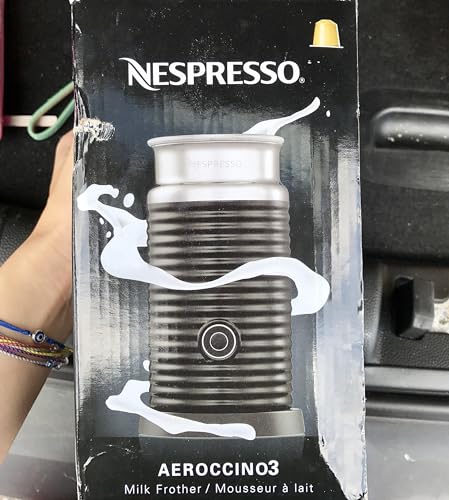 Nestle Nespresso Aeroccino3 3594 Black Milk Frother - My Kitchen Products