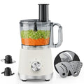 NEWBULIG 10.5 Cups Food Processor, Versatile Food processors with 5 Blades, 600W Powerful Meat Grinder for Slicing, Shredding, Chopping, Kneading, Dishwasher Safe, for Meat, Vegetables, Fruit, Dough - My Kitchen Products