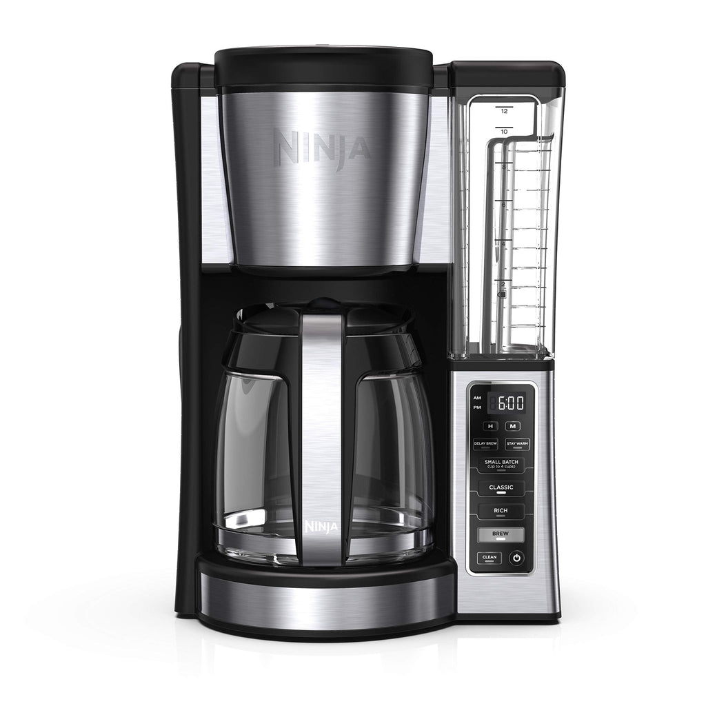 Ninja 12-Cup Programmable Coffee Brewer, 2 Brew Styles, Adjustable Warm Plate, 60oz Water Reservoir, Delay