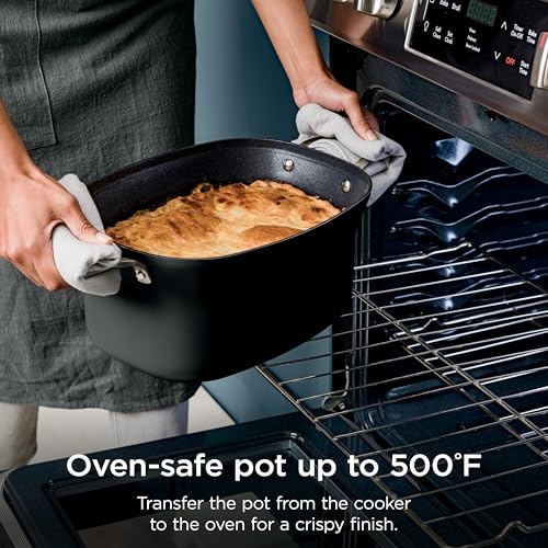 Ninja® 12-in-1 PossibleCooker™ PLUS | 8.5-qt - Sous Vide & Proof Multi-Cooker | Slow Cooker, Dutch Oven & More | Glass Lid & Integrated Spoon | Nonstick | Oven Safe Pot to 500°F | Black | MC1010 - My Kitchen Products