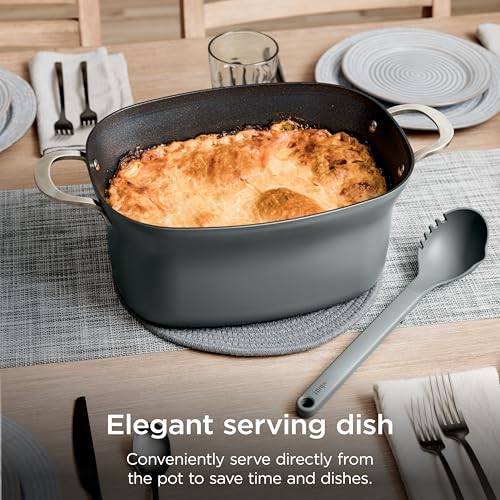Ninja® 14-in-1 PossibleCooker™ PRO | 8.5qt, Sous Vide, Proof, Bake, & Steam Multicooker | Slow Cooker, Dutch Oven | Glass Lid & Integrated Spoon | Nonstick, Oven Safe Pot 500°F | Sea Salt Gray |MC1001 - My Kitchen Products