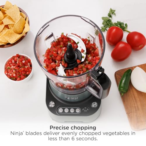 Ninja 9-Cup Food Processor for Kitchen, 1000PW motor, 9-Cup Processing Bowl, Multiple Blades and Adjustable Speed, for Chopping and Slicing Vegetables, Pureeing, and Mixing Dough, BZ601 - My Kitchen Products