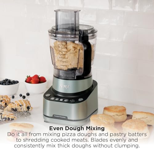 Ninja 9-Cup Food Processor for Kitchen, 1000PW motor, 9-Cup Processing Bowl, Multiple Blades and Adjustable Speed, for Chopping and Slicing Vegetables, Pureeing, and Mixing Dough, BZ601 - My Kitchen Products