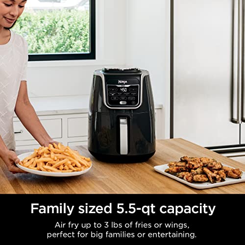 Ninja AF161 Max XL Air Fryer that Cooks, Crisps, Roasts, Bakes, Reheats and Dehydrates, with 5.5 Quart Capacity, and a High Gloss Finish, Grey - My Kitchen Products