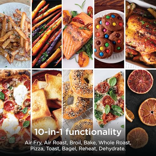 Ninja Air Fryer & Toaster Oven Combo | 10-in-1 Prestige Smart XL Countertop Oven | Bake up to 20 Cookies, Fit up to a 12lb Turkey | Pizza, Toast, Bake, Dehydrate | 1800 Watt | Stainless Steel | DT501 - My Kitchen Products
