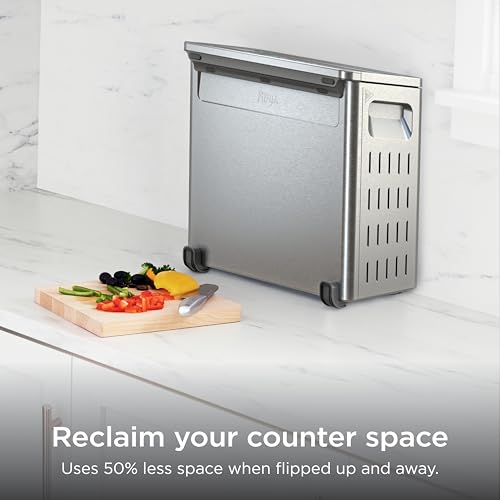 Ninja Air Fryer Toaster Oven Combo | 8-in-1 Functionality | Flip Up & Away for Storage Space | Air Fry Basket, Sheet Pan, Wire Rack & Removable Crumb Tray |1800 Watt | Stainless Steel | SP151 - My Kitchen Products