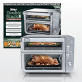 Ninja Air Fryer Toaster Oven Combo | Double Stack XL | 12-in-1 | Fits 4.5 lb Chicken & 6lbs of Wings | Smart Finish Cook 2 Different Meals at Same Time | Countertop Oven | Stainless Steel | DCT601 - My Kitchen Products