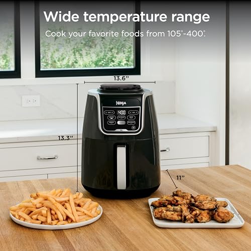 Ninja Air Fryer XL, 5.5 Qt, 5-in-1, Grey, AF150AMZ - My Kitchen Products
