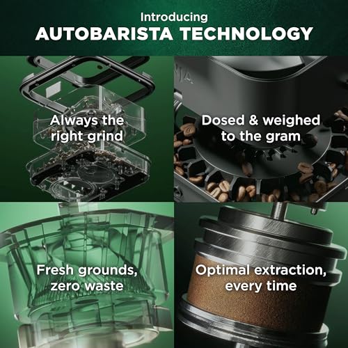 Ninja AutoBarista Fully Automatic Espresso Machine | 10 One Touch Hot & Iced Drink Options, Built-in Coffee Grinder, Milk Frother | Easy Self-Clean | Latte, Cappuccino, Cold Brew – AE1001 - My Kitchen Products