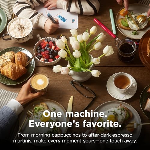 Ninja AutoBarista Fully Automatic Espresso Machine | 10 One Touch Hot & Iced Drink Options, Built-in Coffee Grinder, Milk Frother | Easy Self-Clean | Latte, Cappuccino, Cold Brew – AE1001 - My Kitchen Products