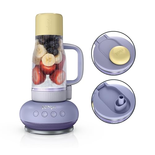 Ninja Blendboss, Personal Blender for Smoothies & Frozen Drinks, 26oz Travel Tumbler with LeakProof Lid, Chug Spout &