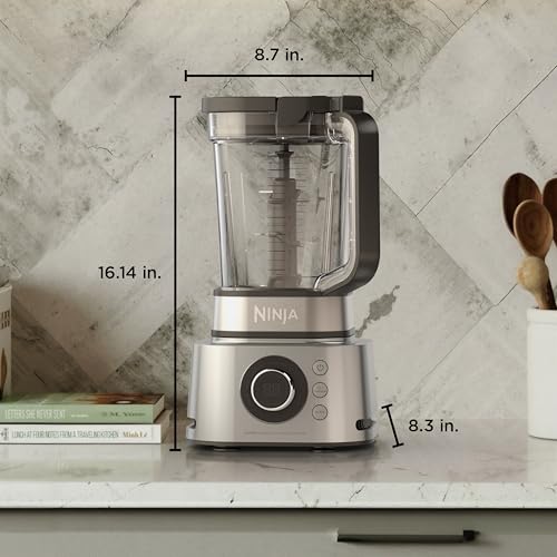 Ninja Blender & Food Processor Combo, Foodi Power Blender System for Smoothies, Bowls, Spreads & Shakes, 6 Functions, 72-oz Pitcher, To-Go Cups, Silver, SS401 - My Kitchen Products