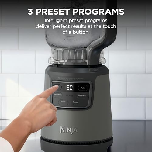 Ninja BlendPro Kitchen System | 72 oz* Full-Size Blender, 5-Cup Food Processor & 18 oz To-Go Cup | Total Crushing Tech, Presets for Smoothies, Ice Crush, Purees & Extracts | 1200 Watt | Beige | BO402 - My Kitchen Products