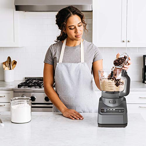 Ninja BN601 Professional Plus Food Processor 1000-Peak-Watts with Auto-iQ Preset Programs Chop Puree Dough Slice Shred with a 9-Cup Capacity and a Silver Stainless Finish (Renewed) - My Kitchen Products