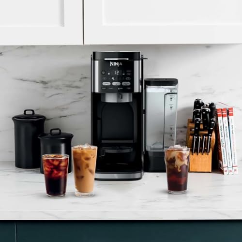 Ninja CFP101 DualBrew Hot & Iced Coffee Maker, Black - (Renewed) Bundle with 2 Year Enhanced Protection Pack - My Kitchen Products
