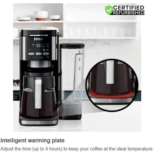 Ninja CFP105 DualBrew Hot & Iced Coffee Maker Black (Renewed) Bundle with 2 YR CPS Enhanced Protection Pack - My Kitchen Products