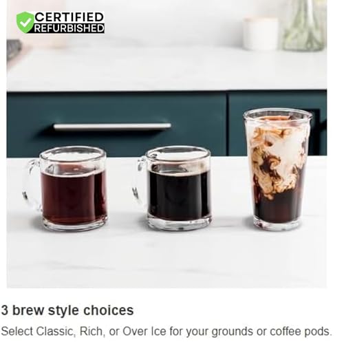 Ninja CFP105 DualBrew Hot & Iced Coffee Maker Black (Renewed) Bundle with 2 YR CPS Enhanced Protection Pack - My Kitchen Products