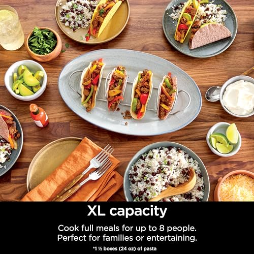 Ninja Combi All-in-One Multicooker, Oven, & Air Fryer, Complete Meals in 15 Mins, 14-in-1 Functions, Combi Cooker + Air Fry, Bake, Roast, Slow Cook and More, 3 Accessories, Stainless Steel, SFP701 - My Kitchen Products