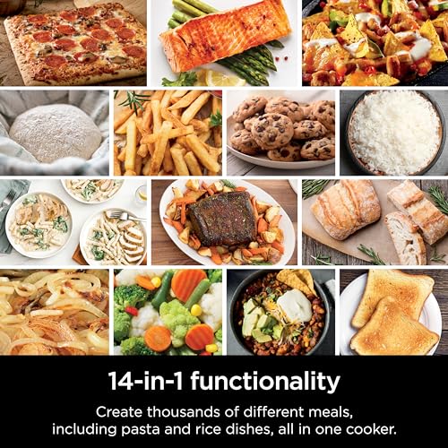 Ninja Combi All-in-One Multicooker, Oven, & Air Fryer, Complete Meals in 15 Mins, 14-in-1 Functions, Combi Cooker + Air Fry, Bake, Roast, Slow Cook and More, 3 Accessories, Stainless Steel, SFP701 - My Kitchen Products