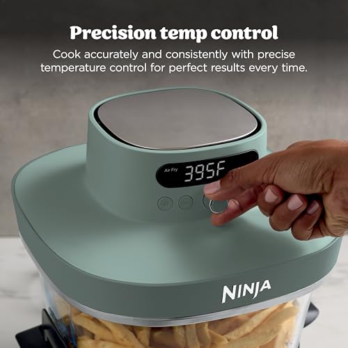 Ninja Crispi Pro 6 in 1 Glass Air Fryer, 6 Quarts, 2.5 Quarts, Glass Container with Lid, Non-Toxic, Meal Prep, Microwave, Freezer and - My Kitchen Products