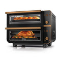 Ninja Double Oven Pro Smart XL Countertop Oven & Air Fryer | 30.2 Qt Capacity |12-in-1 Versatility with Smart Finish & DualZone Tech to Cook 2 Meals at Once | Fit up to 4.5lb Chicken | Onyx | DCT801BK - My Kitchen Products