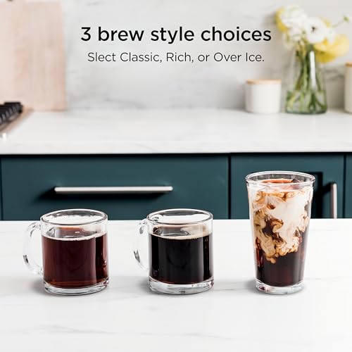 Ninja Drip Coffee Maker | DualBrew™ Pro Hot & Iced Coffee Machine, Single Serve to Carafe | Brew with Pods & Grounds, Compatible with K Cups | 3 Brew Styles, 60oz Removable Reservoir | Black, CFP101 - My Kitchen Products