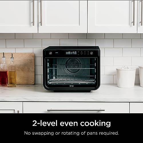 Ninja DT202BK Foodi 8-in-1 XL Pro Air Fry Oven, Large Countertop Convection and Digital Toaster Oven, 1800 Watts, Black, 12 in. - My Kitchen Products