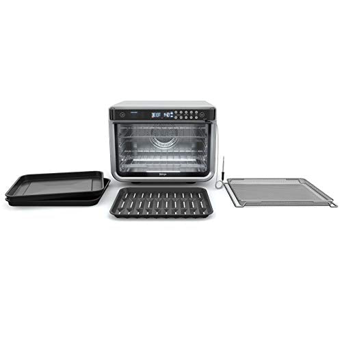 Ninja DT251 Foodi 10-in-1 Smart XL Air Fry Oven, Bake, Broil, Toast, Roast, Digital Toaster, Thermometer, True Surround Convection up to 450°F, includes 6 trays & Recipe Guide, Silver - My Kitchen Products