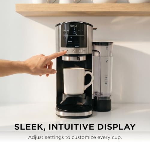 Ninja DualBrew Coffee Maker | Brew Coffee Grounds & Pods | Brew Classic, Rich, Over Ice, & Cold Brew | Brew Single-Serve Cup to Full 12-Cup Carafe | Stainless Steel | GP161 - My Kitchen Products