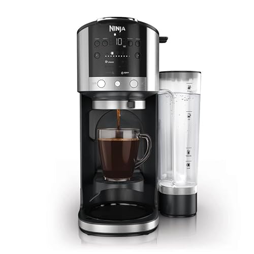 Ninja DualBrew Coffee Maker | Brew Coffee Grounds & Pods | Brew Classic, Rich, Over Ice, & Cold Brew | Brew Single-Serve Cup to Full 12-Cup Carafe | Stainless Steel | GP161 - My Kitchen Products