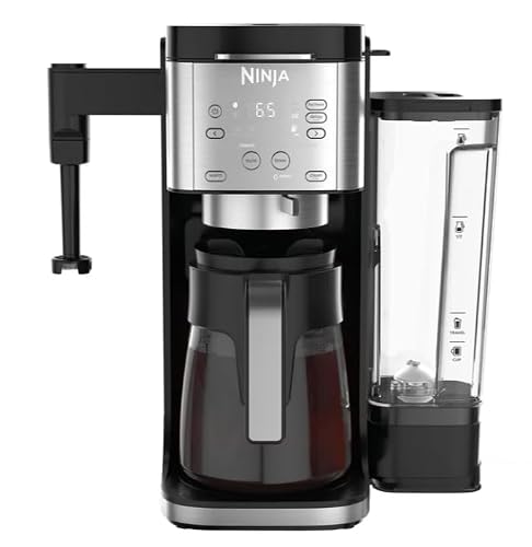 Ninja DualBrew Pro Hot & Iced Coffee Maker | Single Serve to Carafe | Brew with Pods & Grounds, Compatible with K Cups | 3 Brew Styles, 60oz Removable Reservoir | Black - My Kitchen Products