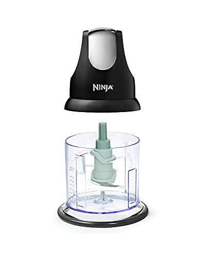 Ninja Food Chopper Express Chop with 200-Watt, 16-Ounce Bowl for Mincing, Chopping, Grinding, Blending and Meal Prep (NJ110GR) - My Kitchen Products