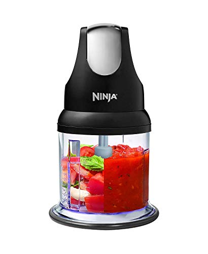 Ninja Food Chopper Express Chop with 200-Watt, 16-Ounce Bowl for Mincing, Chopping, Grinding, Blending and Meal Prep (NJ110GR) - My Kitchen Products