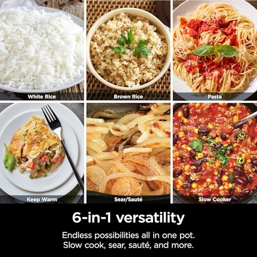 Ninja Foodi 6.5 qt Everyday PossibleCooker, 6-in-1 Functionality, Multi Cooker, Slow Cooker, Stainless Steel/White, MC1100 (Renewed) - My Kitchen Products
