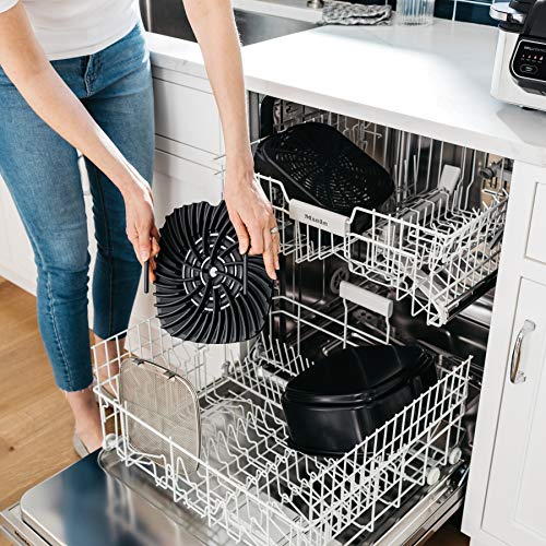 Ninja Foodi Pro 5-in-1 Indoor Integrated Smart Probe, 4-Quart Air Fryer, Roast, Bake, Dehydrate, an Cyclonic Grilling Technology, with 4 Steaks Capacity, in a Stainless Finish - My Kitchen Products
