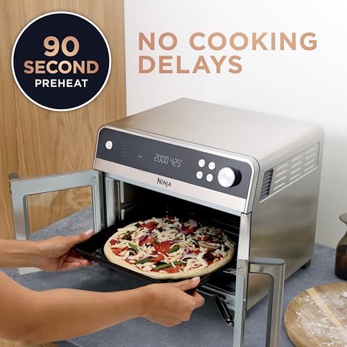 Ninja | French Door Premier Air fry Oven | 10-in-1 functions | 20.3-qt capacity | 5-qt Air Fry Basket, Sheet Pan, Wire Rack, Broil Rack | PFAS-free Cooking Surface, Dishwasher-Safe Accessories | FO101 - My Kitchen Products