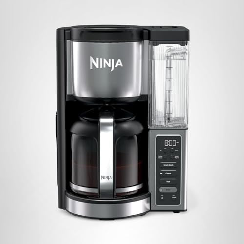 Ninja Fresh Brew™ Drip Coffee Maker, Programmable 14 Cup Glass Carafe, Classic and Rich, 70 Ounces Removable Water Reservoir, Small Batch, Delay, Adjustable Warming Plate, Stainless Steel, CE451 - My Kitchen Products