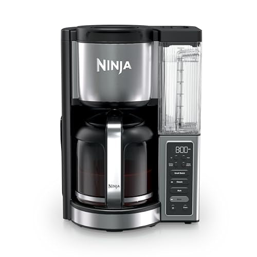 Ninja Fresh Brew™ Drip Coffee Maker, Programmable 14 Cup Glass Carafe, Classic and Rich, 70 Ounces Removable Water Reservoir, Small Batch, Delay, Adjustable Warming Plate, Stainless Steel, CE451 - My Kitchen Products