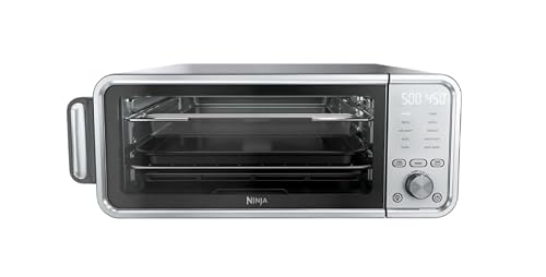 Ninja FT405CO 10-in-1 Digital Air Fry Oven with Extra Large Capacity, Flip Up and Away, Stainless Steel Body, and Temperature Control (Renewed) - My Kitchen Products