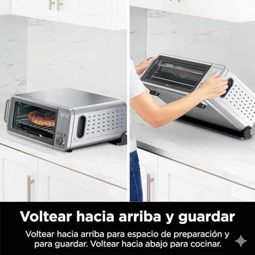 Ninja FT405CO 10-in-1 Digital Air Fry Oven with Extra Large Capacity, Flip Up and Away, Stainless Steel Body, and Temperature Control (Renewed) - My Kitchen Products