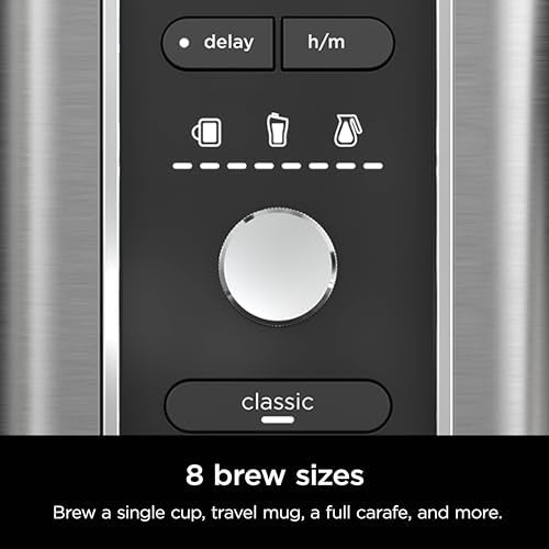 Ninja Hot & Iced XL Coffee Maker with Rapid Cold Brew, 4 Brew Styles, 8 Sizes Small Cup to Travel Mug, Single-Serve Coffee Brewer, 12-Cup Carafe, Permanent Filter, Removable Reservoir, Black, CM371 - My Kitchen Products