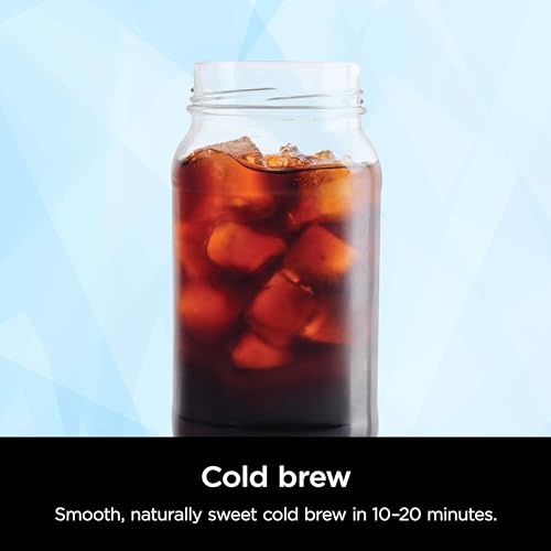 Ninja Hot & Iced XL Coffee Maker with Rapid Cold Brew, 4 Brew Styles, 8 Sizes Small Cup to Travel Mug, Single-Serve Coffee Brewer, 12-Cup Carafe, Permanent Filter, Removable Reservoir, Black, CM371 - My Kitchen Products