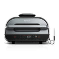 Ninja | Indoor Grill and Air Fryer| Foodi Smart XL | 6-in-1 Grill, Air Fry, Roast, Bake, Broil, Dehydrate & Crisp |Smart Thermometer & Splatter Shield | Dishwasher Safe Parts | Black/Silver | FG551 - My Kitchen Products