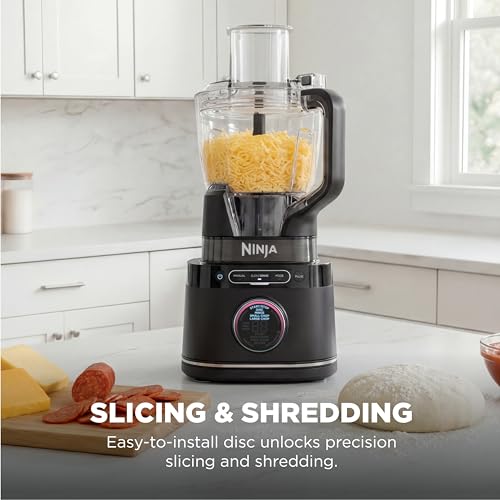 Ninja Kitchen System | Food Processor & Blender with BlendSense Technology | 8-Cup Bowl & 24-oz. To-Go Cup | For Smoothies, Cookie Dough, Salsa & More | 1800-Peak-Watt | Black | TB401 - My Kitchen Products
