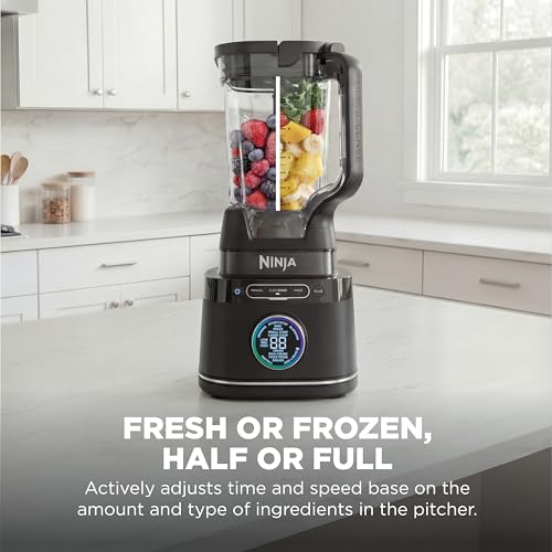 Ninja Kitchen System | Food Processor & Blender with BlendSense Technology | 8-Cup Bowl & 24-oz. To-Go Cup | For Smoothies, Cookie Dough, Salsa & More | 1800-Peak-Watt | Black | TB401 - My Kitchen Products