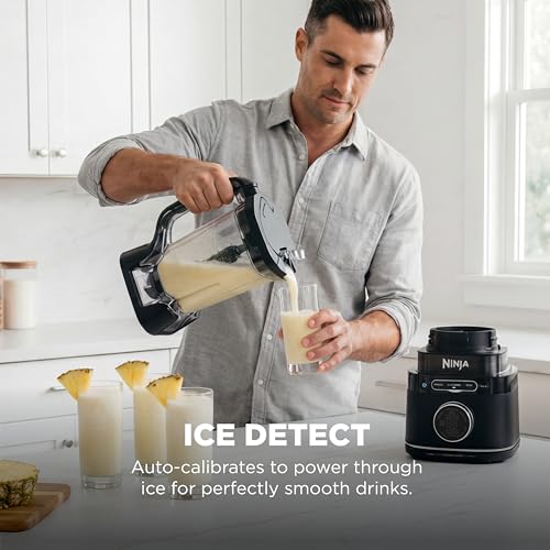 Ninja Kitchen System | Food Processor & Blender with BlendSense Technology | 8-Cup Bowl & 24-oz. To-Go Cup | For Smoothies, Cookie Dough, Salsa & More | 1800-Peak-Watt | Black | TB401 - My Kitchen Products