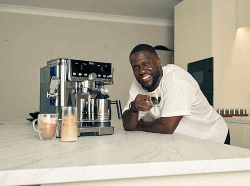 Ninja Luxe Café Pro Series, Espresso Machine, Drip Coffee, Cold Brew, Hot Water, Integrated Tamper, Built-in Grinder, Hands-Free Frother for Cappuccinos, Lattes, Americanos, Dairy or Non-Dairy, ES701 - My Kitchen Products