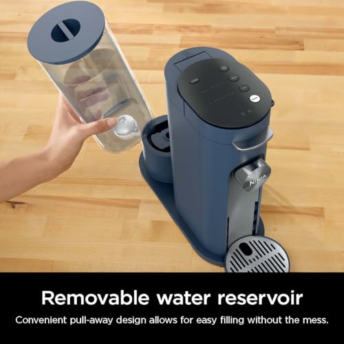 Ninja Pods & Grounds Single-Serve Coffee Maker, K-Cup Pod Compatible, 56-oz. Reservoir, 6-oz. Cup to 24-oz. Travel Mug Brew Sizes, Iced Coffee Maker, Navy, PB041NV - My Kitchen Products