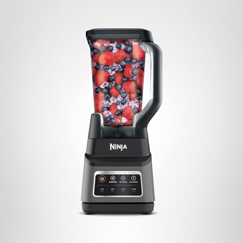 Ninja Professional Plus Blender with Auto-iQ | Smoothie and Ice Cream Maker, Frozen Drink Mixer, Margarita Machine | 3 Auto-iQ Presets, 1400W, 72-oz. Total Crushing Pitcher | Dark Grey | BN701 - My Kitchen Products